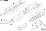 Bosch 0 607 250 201 50 WATT-SERIE Pn-Straight Grinder-Ind. Spare Parts